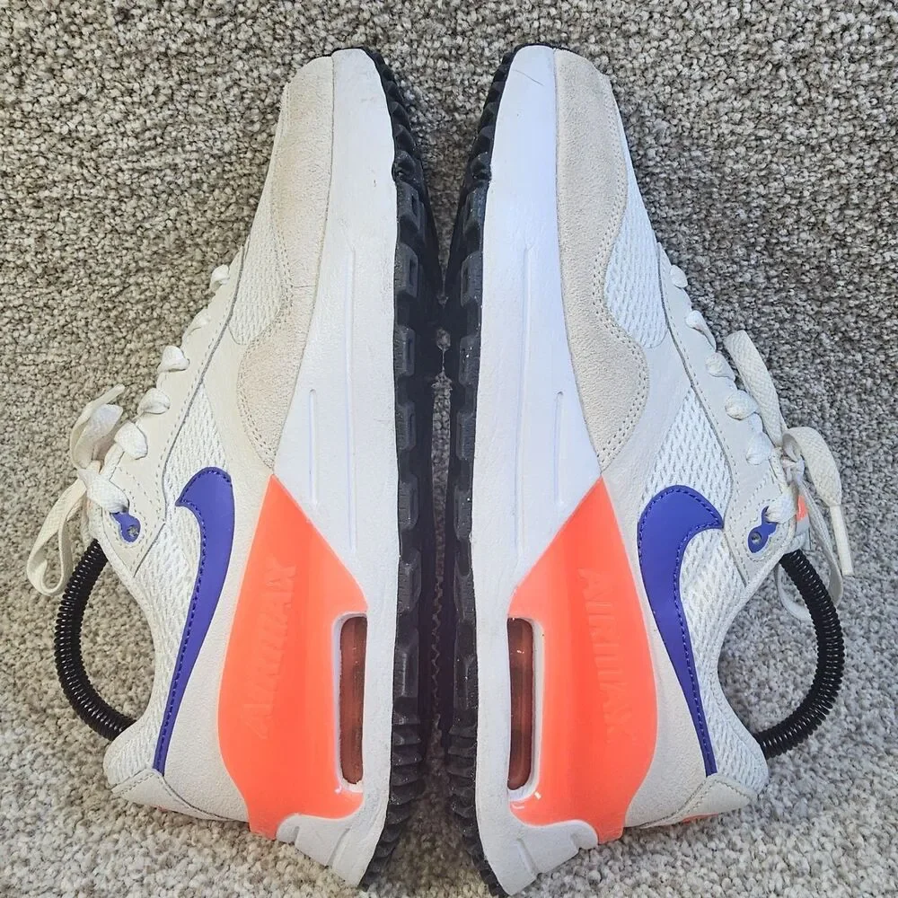 Nike Air‎ Max SC Women's 8 White Purple Orange Low Top Sneakers DM9538-101